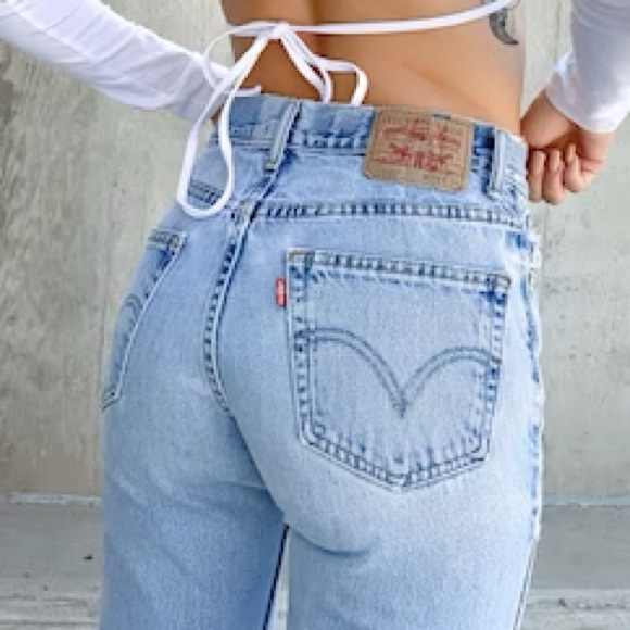 VINTAGE 90’s 505 Light Wash Levi’s Jeans - Picture 12 of 12